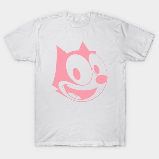 Pink Cat T-Shirt by Smilla